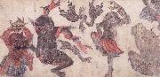 unknow artist Dancing demons oil painting picture wholesale